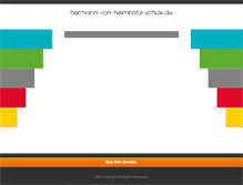Tablet Screenshot of hermann-von-helmholtz-schule.de